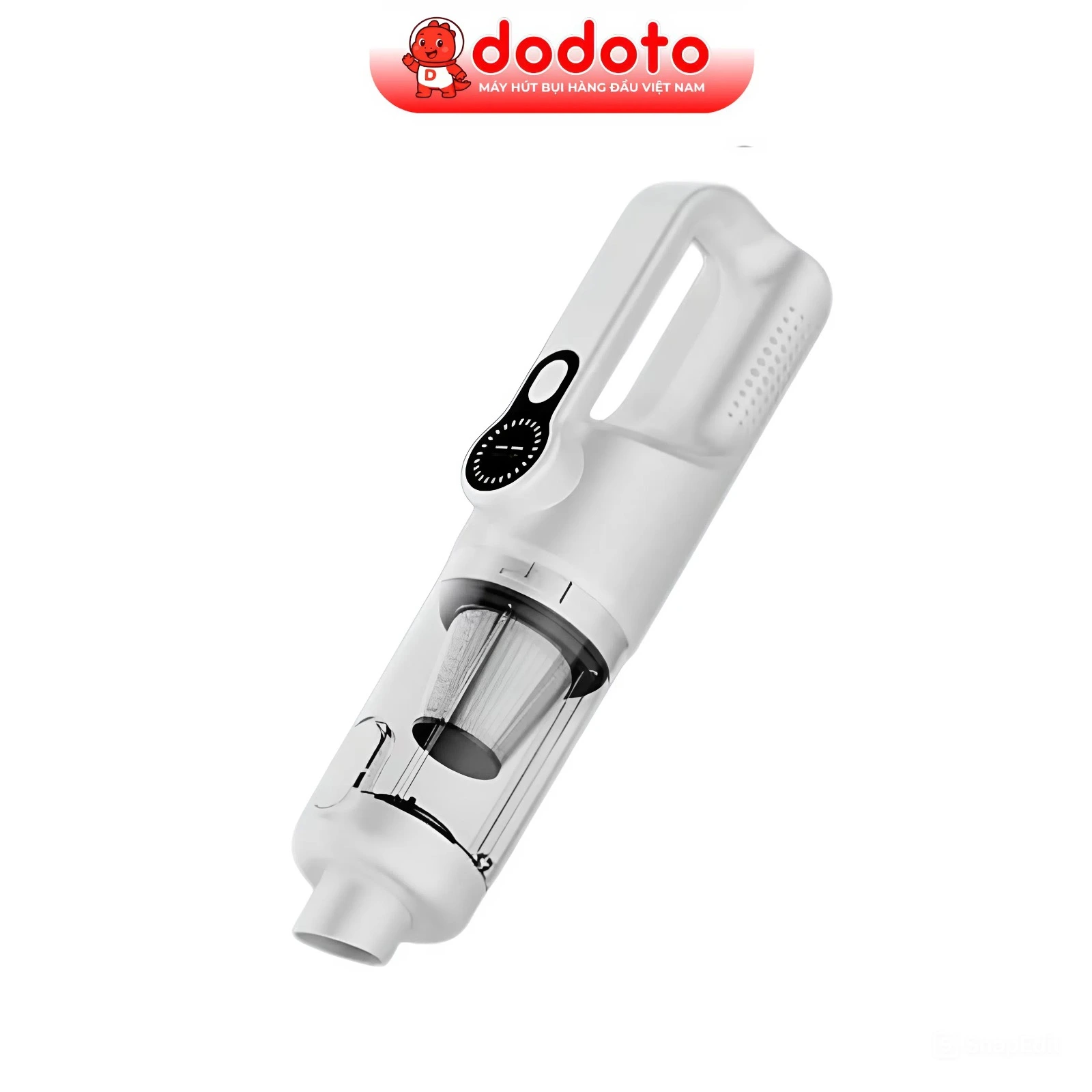Máy hút bụi cầm tay không dây DS-25 dodoto, Động cơ không chổi than, Lực hút 30.000Pa, Bảo hành 24 tháng
