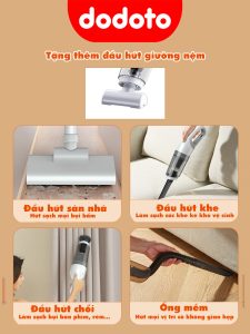 Máy hút bụi cầm tay dodoto